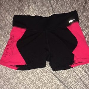 Auth: pink yoga shorts